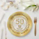 Search for 50th anniversary wedding plates Elegant