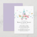 Search for unicorn baby girl shower invitations Trendy