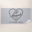 Search for just married beach towels Honeymoon