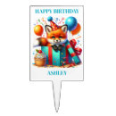 Search for fox cake toppers Kids