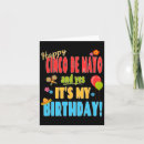 Search for cinco de mayo birthday cards Fiesta
