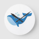 Search for whale clocks Illustration