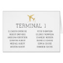Search for assignment table cards Guest list