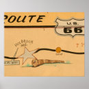 Search for route 66 map art Holbrook