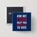 Search for i can help buttons Voter registration