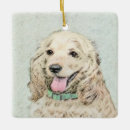 Search for cocker spaniel dog ornaments Cute