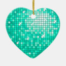 Search for aqua ornaments Glitter