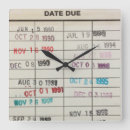 Search for library clocks Wall