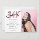 Search for white and gold sweet 16 invitations Script