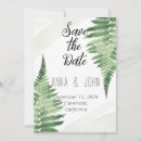 Search for fern wedding invitations Watercolor