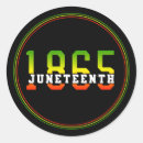 Search for juneteenth stickers 1865