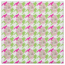 Search for pink and green fabric For her