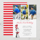 Search for dr seuss 1st birthday invitations Boy girl birthday