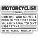 Search for funny motorcycle stickers Racing