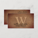 Search for leather business cards stylish