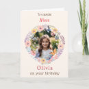 Search for niece birthday cards Flowers