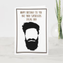 Search for beard birthday cards Humor