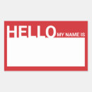 Search for hello my name is stickers Identification
