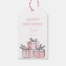 Search for happy birthday gift tags Minimalist