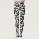 Search for black leopard print leggings White