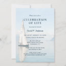 Search for sea celebration of life invitations Nautical