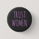Search for women buttons typography