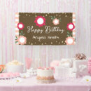 Search for floral birthday banners Kids birthday party