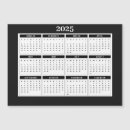 Search for business card calendars Black and white