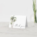 Search for palm tree thank you cards Beach