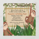 Search for monkeys birthday invitations zoo