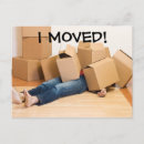 Search for relocation invitations Change of address