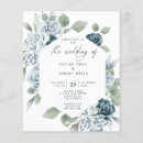 Search for dusty blue and blush wedding invitations Budget