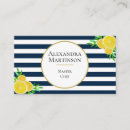 Search for lemon business cards Yellow
