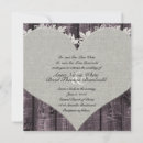Search for linen wedding invitations Wood