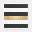 Search for black and white stripes napkins Modern
