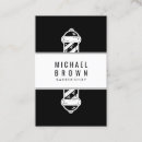 Search for men salon business cards Barber shop