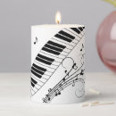 Search for music candles Black and white