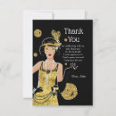 Search for art deco thank you cards Great gatsby