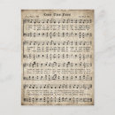 Search for vintage sheet music pages Antique