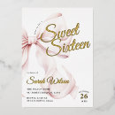 Search for sweet 16 invitations Elegant