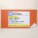 Search for alcohol beach towels Funny