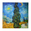Search for van gogh tiles Night