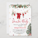 Search for santa baby invitations Modern