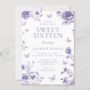 Search for enchanted sweet 16 invitations Elegant