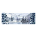 Search for snowy mountain posters Watercolor
