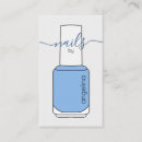 Search for nail polish bottle business cards Manicurist
