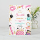 Search for makeup party invitations For kids