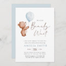 Search for minimalist baby shower invitations We can bearly wait
