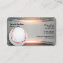 Search for baseball trainer business cards Professional