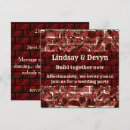Search for scratch invitations Red